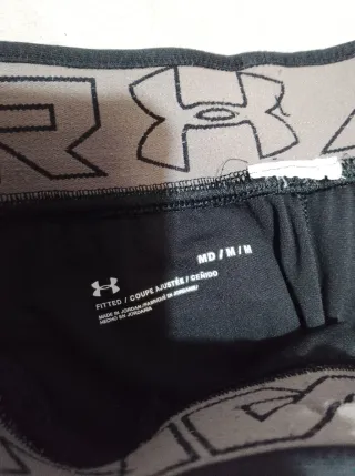Pantalón Under Armour Negro Ajustado Hombre