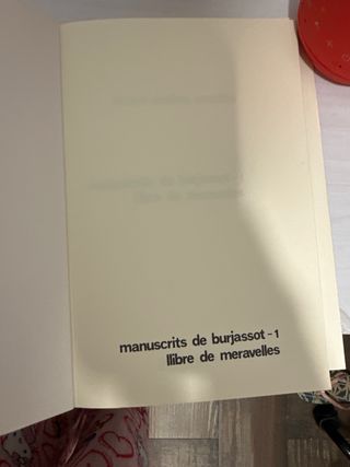 Llibre meravelles