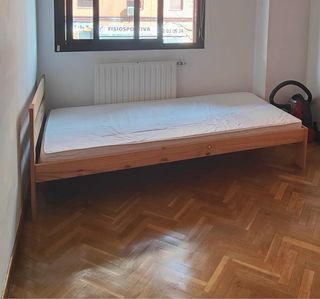 Muebles gratis salon y 2 camas 90cm madera