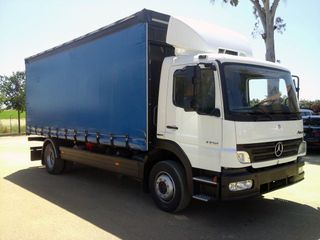 Mercedes ATEGO 1218-CAMIONES LONAS / TAUTLINER