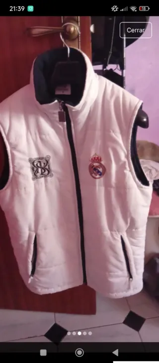 Chaleco blanco Real Madrid