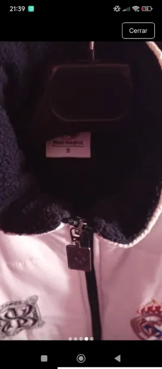 Chaleco blanco Real Madrid