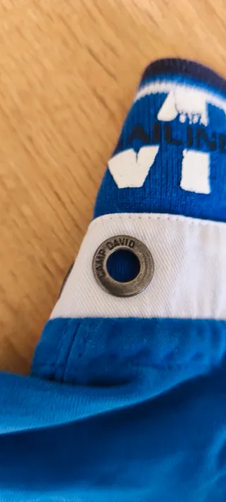 Polo uomo Camp David taglia M blu cotone -Usata