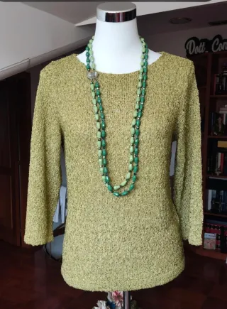 Maglietta donna filo verde