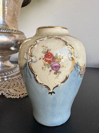 Jarrón antiguo Antonio Peyró firmado