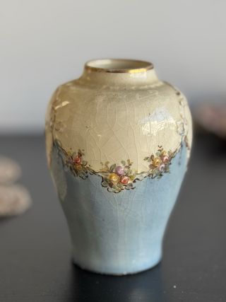 Jarrón antiguo Antonio Peyró firmado