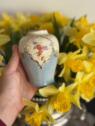 Jarrón antiguo Antonio Peyró firmado