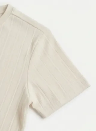 Conjunto pijama hombre DNIODNM beige Talla smS