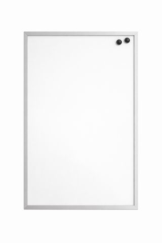 Pizarra Blanca Magnética Marco Plata