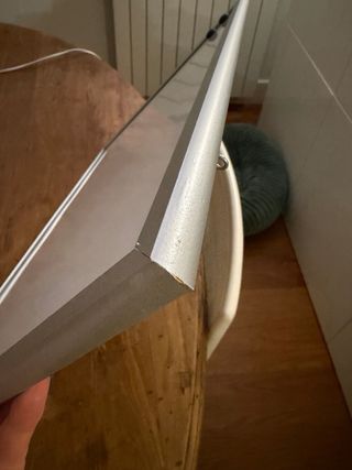 Pizarra Blanca Magnética Marco Plata