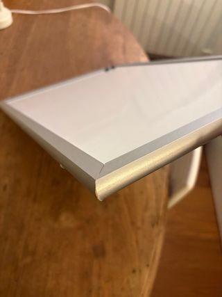 Pizarra Blanca Magnética Marco Plata