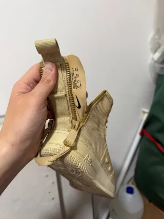 Nike Air Force 1 Mid Beige Tg 40