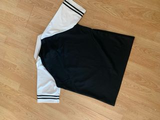 Camiseta Polo Casablanca Negra y Blanca