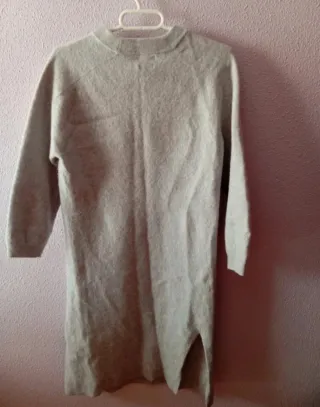 Vestido Massimo Dutti Gris Talla S