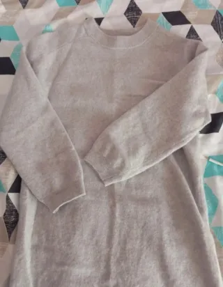 Vestido Massimo Dutti Gris Talla S