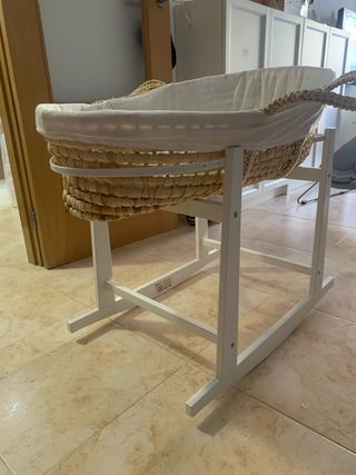 Mini Cuna Moisés Mecedora