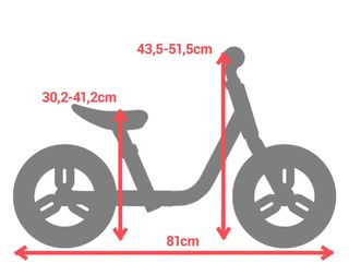 Bicicleta infantil rosa Decathlon