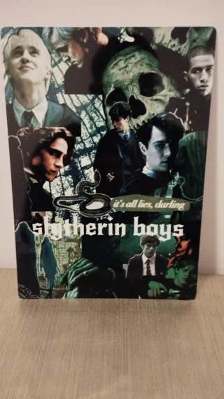 Cuadro aluminio sublimado Harry Potter Slytherin