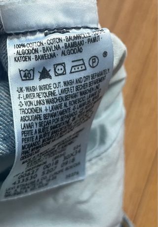 Vaqueros Levi's 627 Rectos