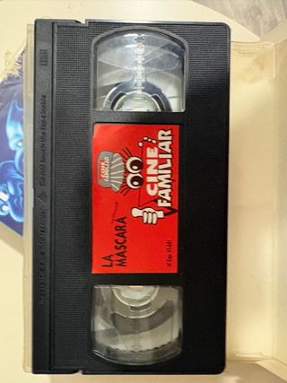 Lote 4 Películas VHS: Jumanji, Casper, La Máscara,