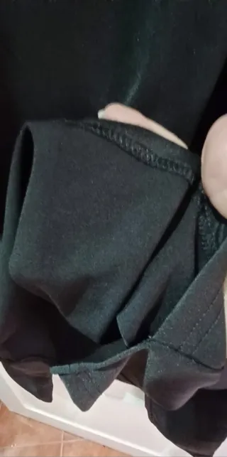 CHANDAL FINO O PIJAMA MUJER NEGRO