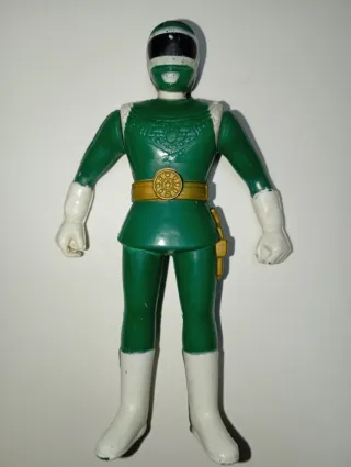 Muñecos Superman y Power Ranger