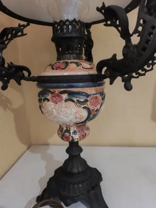 Lámpara sobremesa Art Nouveau