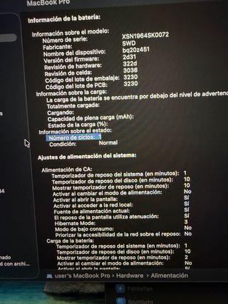 MacBook Pro 13’ Touchbar i7 16RAM 512SSD