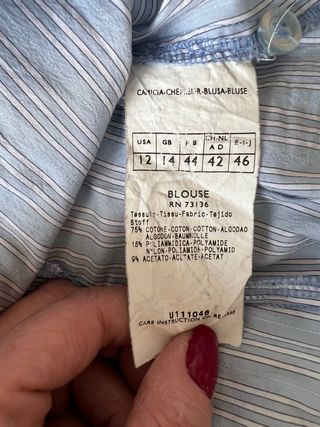 Camicia MAX&CO righe azzurre