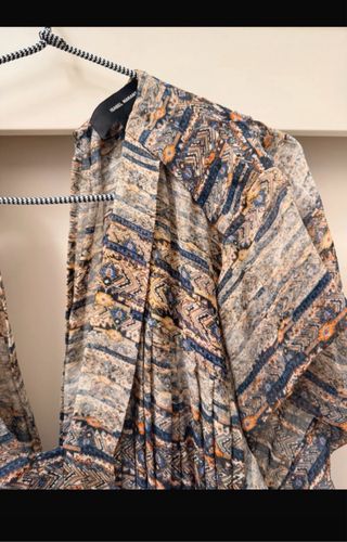 Camicetta fantasia maniche corte