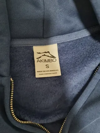 Sudadera con cremallera AKIMBO