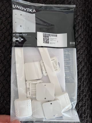 IKEA UNDVIKA Accesorio Bloqueo Blanco