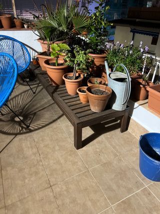 Mesa extensible Ikea con 4 sillas