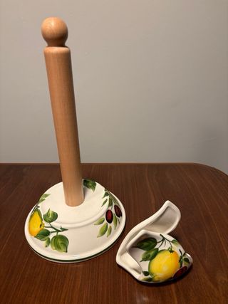 Set porta tovaglioli e porta rotolo cucina