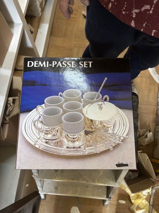Juego de café vintage DEMI-PASSE SET