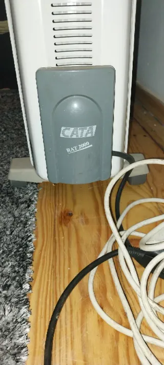 Radiador eléctrico beige