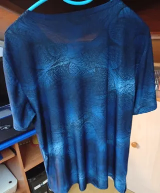 Camiseta señora manga corta estampada