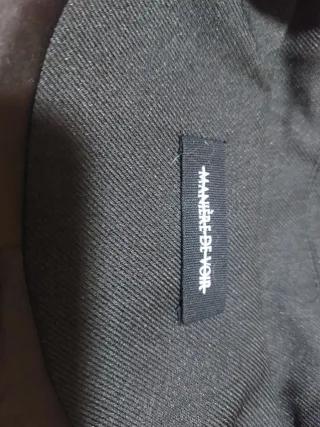 Conjunto Chaqueta y Falda Pantalón Negro