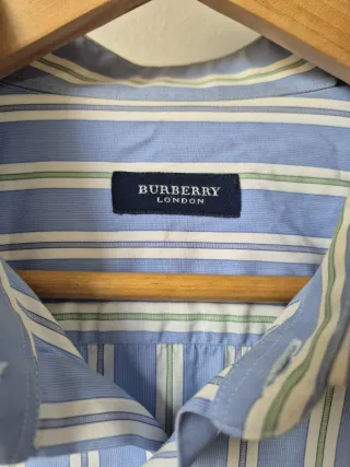 Camisa Burberry London Rayas Talla XL
