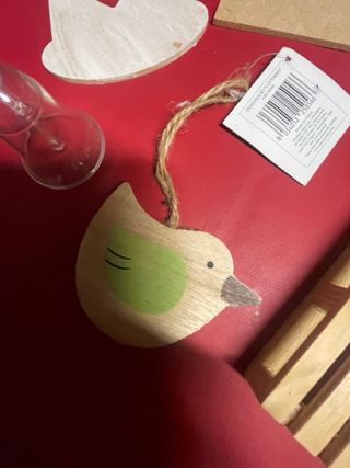 Set 6 Pezzi Pasquali: Coniglio, Casetta, Uccellino