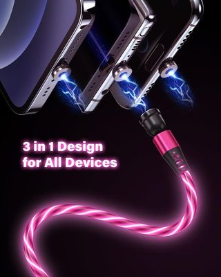 Cables Magnéticos USB 3 en 1