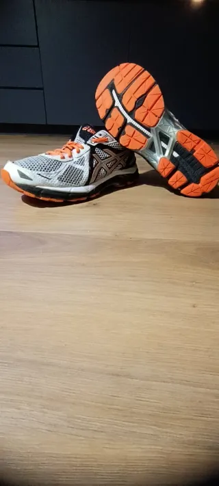 Zapatillas Asics GT-2000 3, blanco, negro, naranja