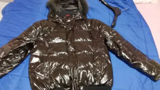 Giubbotto Fay Uomo Marrone Lucido