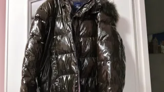 Giubbotto Fay Uomo Marrone Lucido