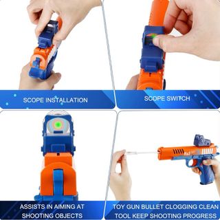 Pistola de Juguete con 240 Balas