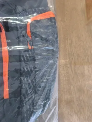 Mochila BASIC-FIT Gris y Naranja