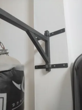 Saco de boxeo con soporte