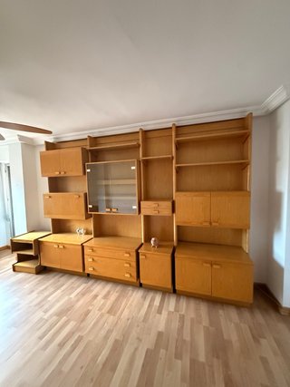 Mueble modular salón vitrina 3,25m