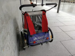 Carro Chariot para niños y bici