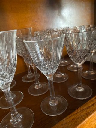 Servizio 47 calici cristallo prosecco vino